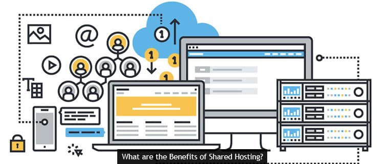 ايجابيات الإستضافة المشتركة shared hosting